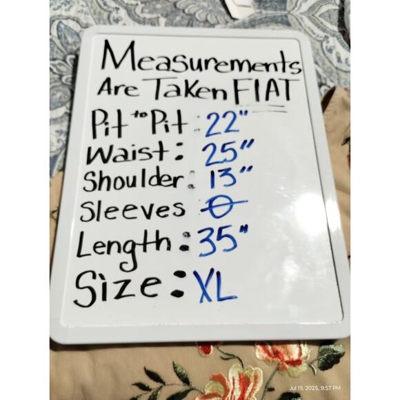 Beige by eci Embroidered Floral Women's size XL Mesh Colorful Fairy Mini Dress - Picture 8 of 10